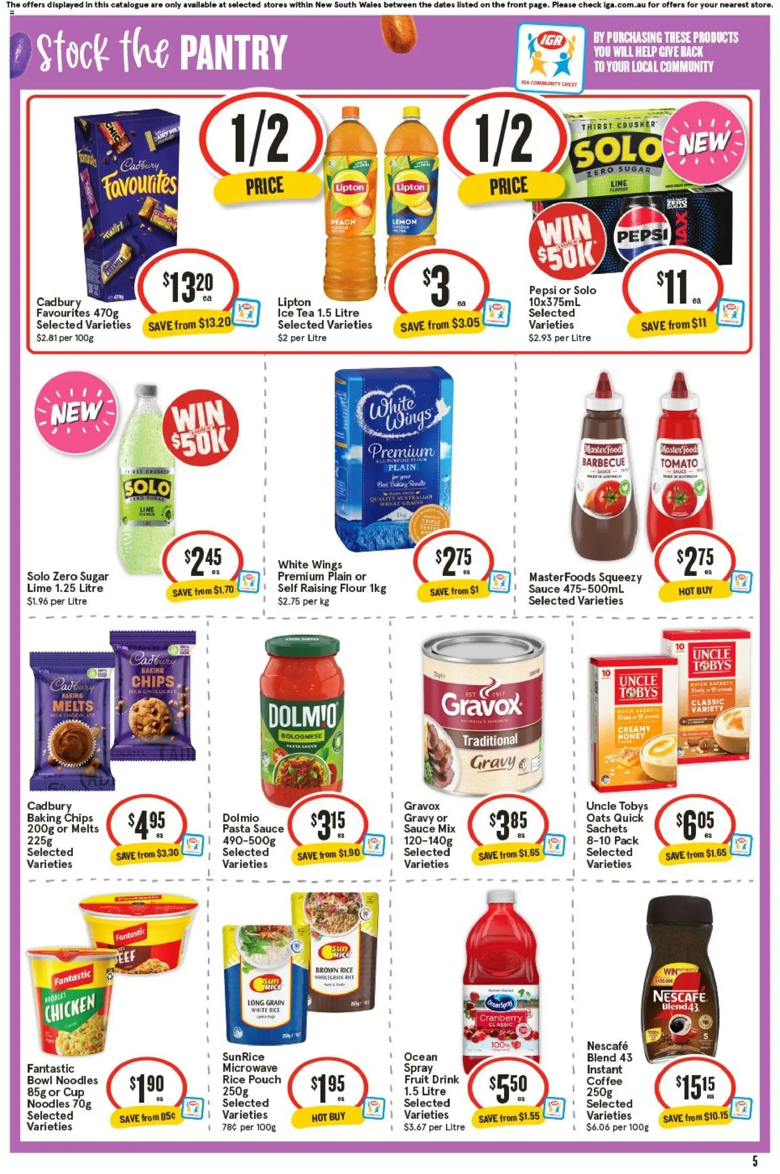 IGA catalogue from 01/04/2026 > Big discounts