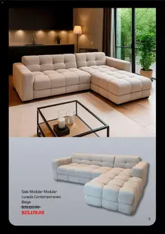 Vista previa de Muebles America catálogo, nuevo folleto de la tienda, válido en México a partir del 22/07/2026 | Página: 3 | Productos: Modular
