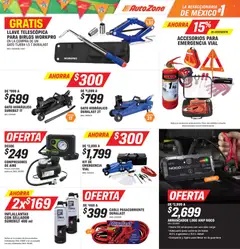 Vista previa de AutoZone catálogo, nuevo folleto de la tienda, válido en México a partir del 28/06/2026 | Página: 3 | Productos: Tijera, Cable, Llave