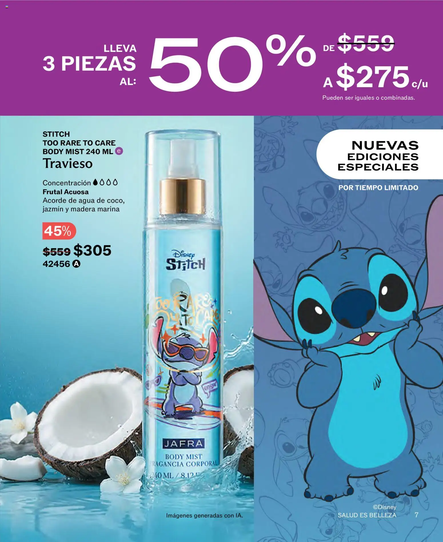 Nuevas ofertas de JAFRA válidas en toda la República Mexicana desde el 01/07/2026. ¡Encuentra las mejores ofertas en JAFRA catálogo! | Página: 7