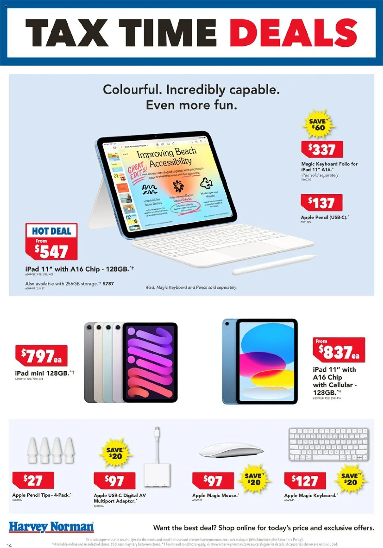 Harvey Norman catalogue - valid from 05.06.2026 | Page: 14 | Products: Accessories, Digital, Keyboard, Pencil