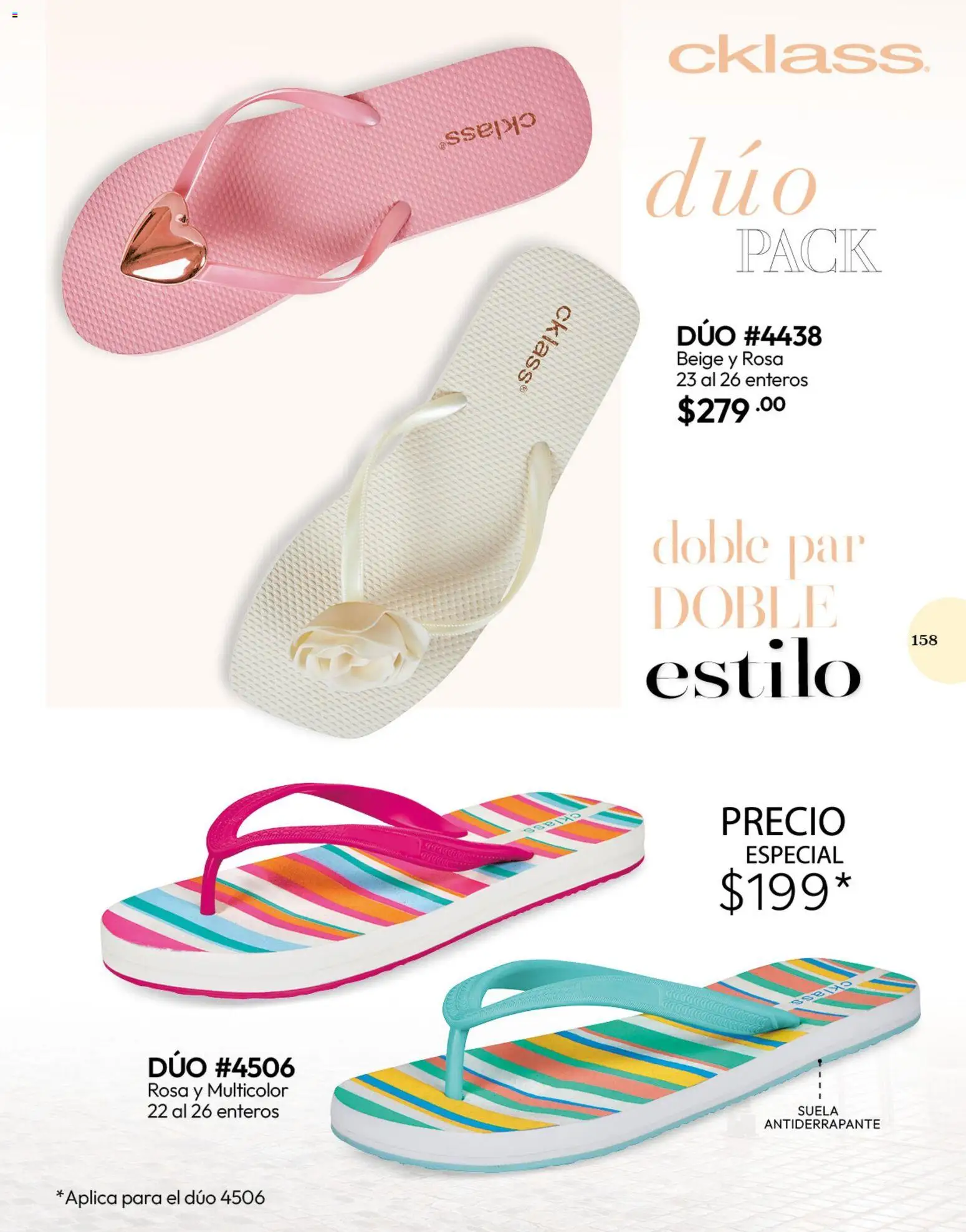 Nuevas ofertas de Cklass válidas en toda la República Mexicana desde el 11/09/2026. ¡Encuentra las mejores ofertas en Cklass catálogo Calzado Invierno! | Página: 162