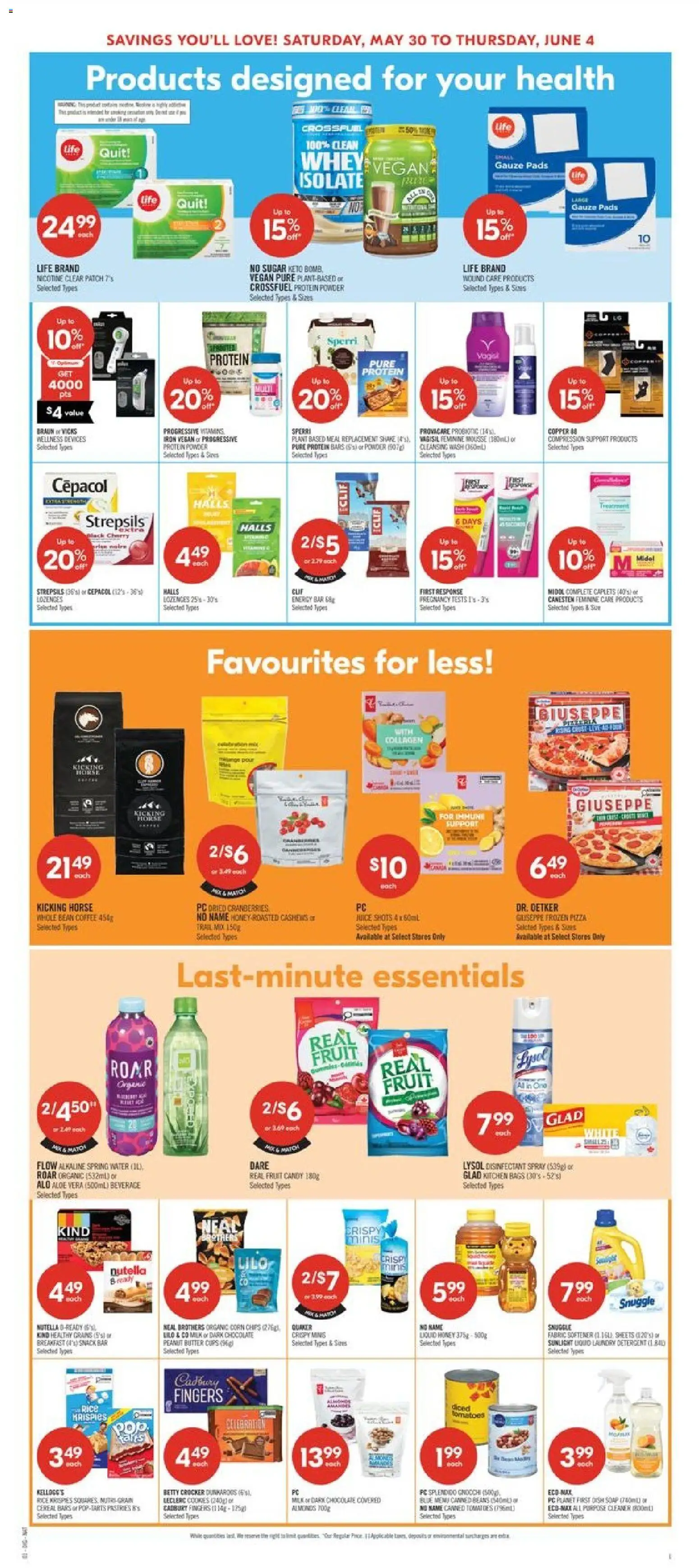 Shoppers flyer valid from 29.05.2026 | Page: 15 | Products: Soap, Milk, Chocolate, Tomatoes
