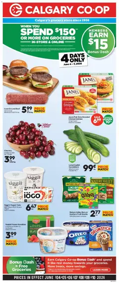 Preview of Calgary Co-op weekly flyer / circulaire from shop Calgary Co-op valid from 04.06.2026
