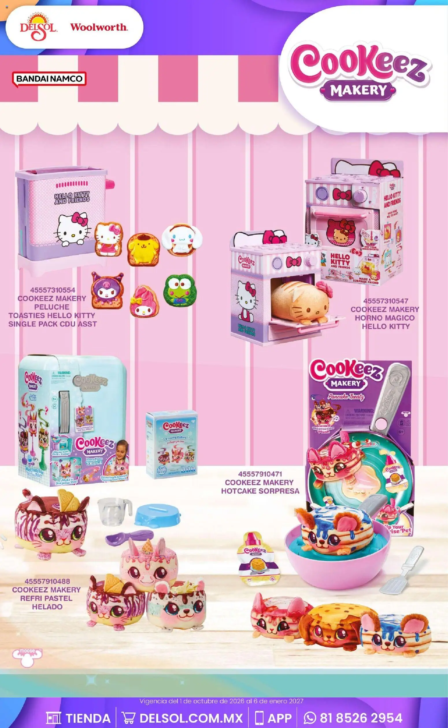 Nuevas ofertas de Del Sol y Woolworth válidas en toda la República Mexicana desde el 01/10/2026. ¡Encuentra las mejores ofertas en Del Sol y Woolworth catálogo El Castillo del Juguete! | Página: 77 | Productos: Horno, Pastel, Pastel helado, Helado