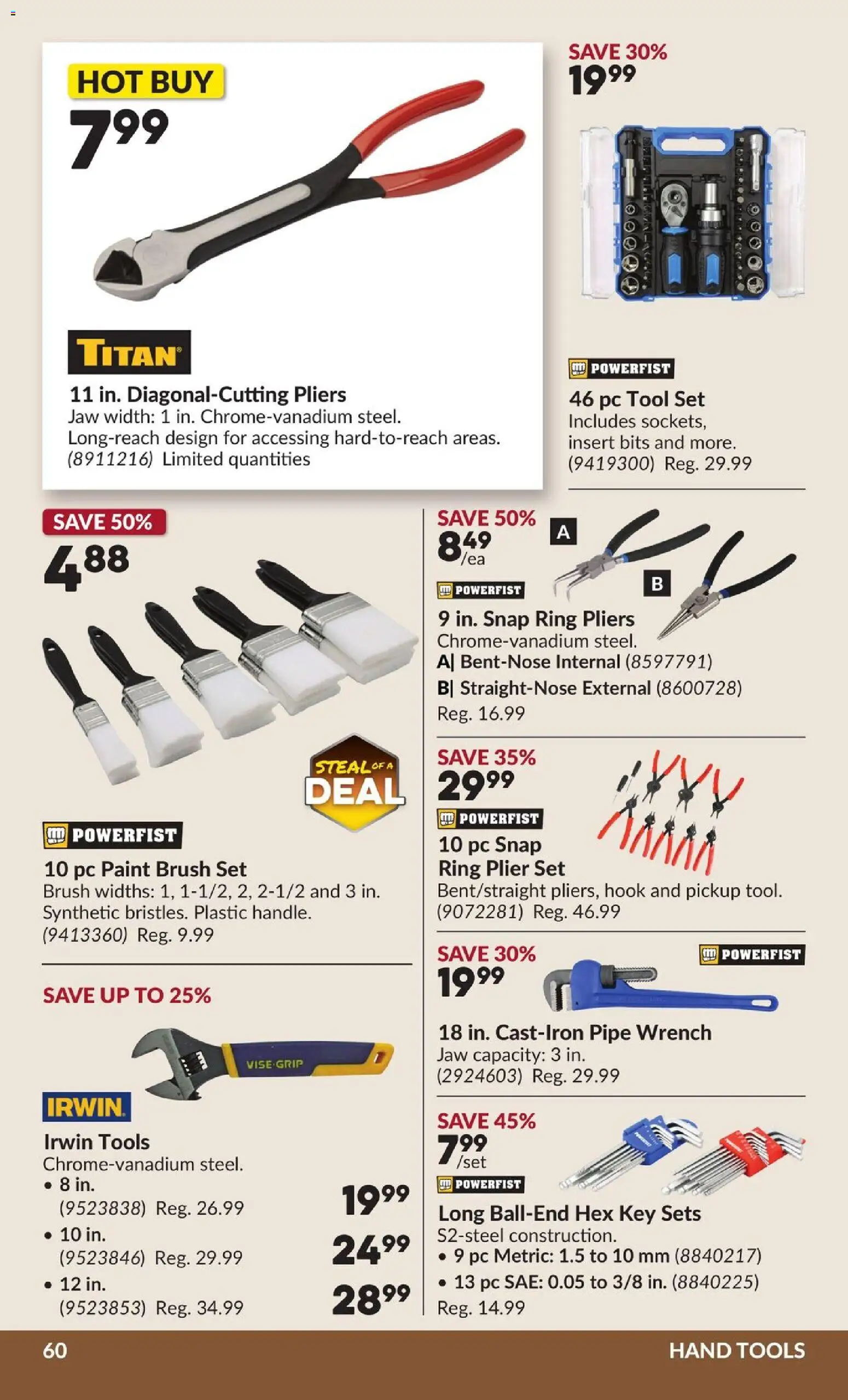 Princess Auto flyer valid from 07.04.2026 | Page: 66 | Products: PC, Brush