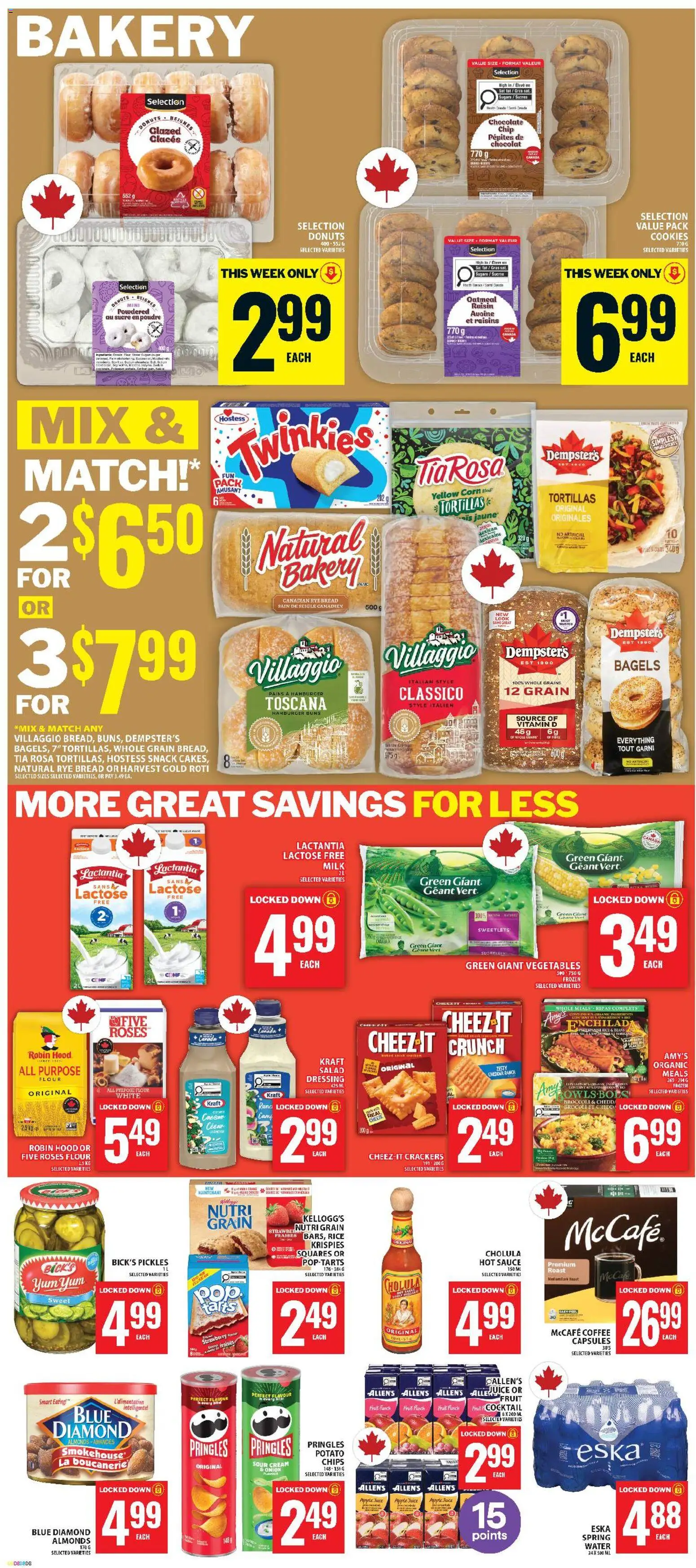 Food Basics flyer valid from Aug 20, 2026 | Page: 5 | Products: Grains, Raisins, Corn, Cocktail