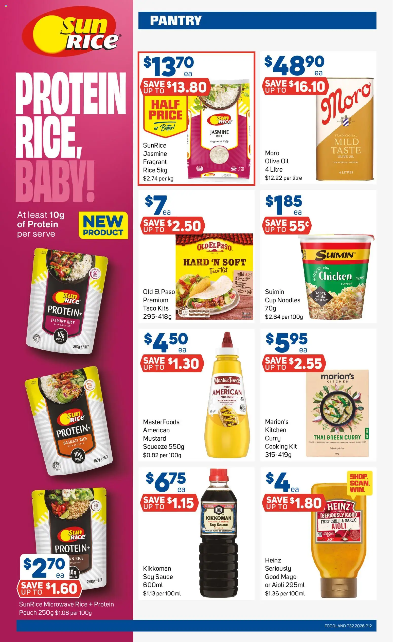 Foodland catalogue - valid from 05/08/2026 | Page: 12 | Products: Chicken, Sauce, Garlic, Microwave