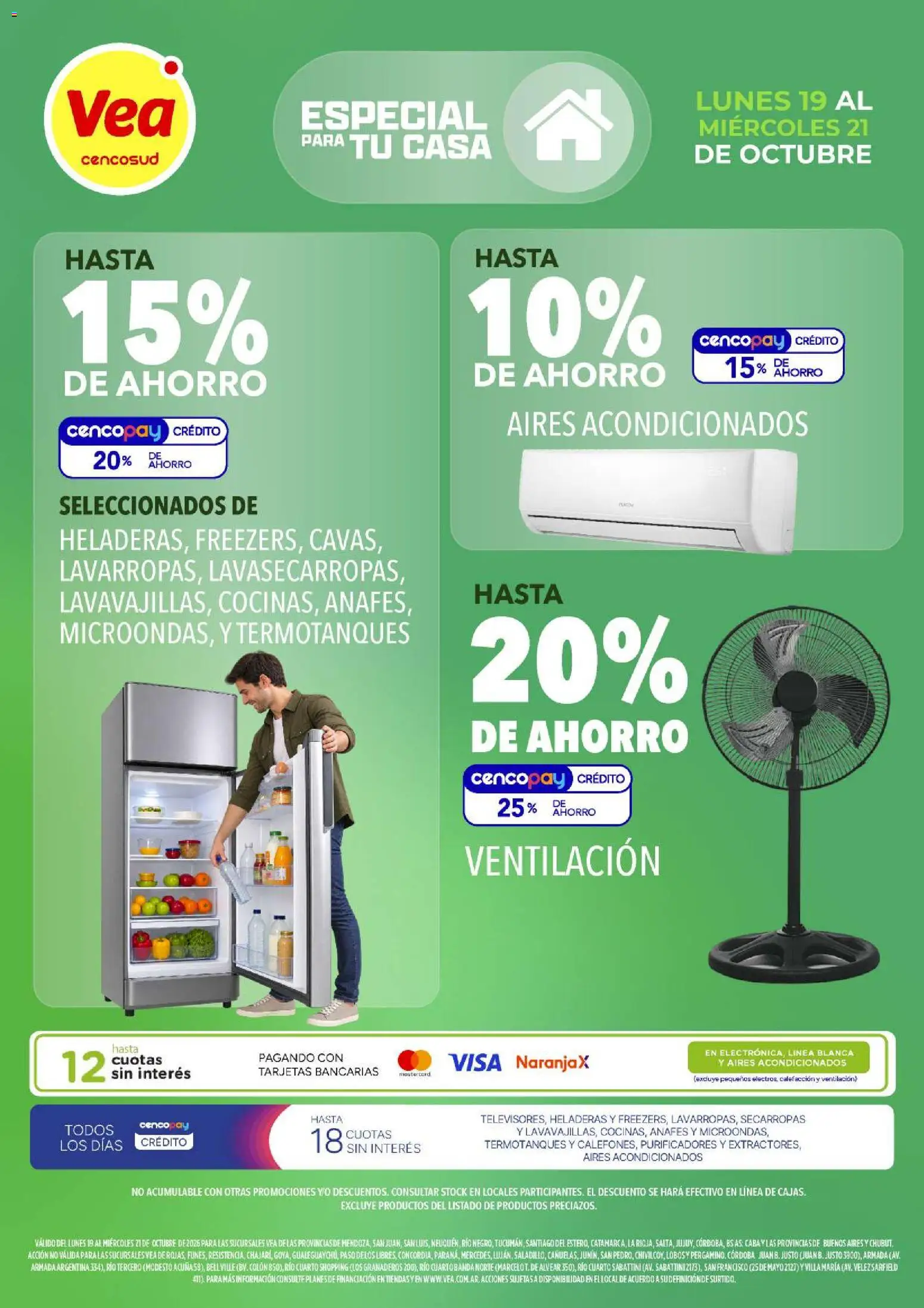 Vea - Especial para tu casa │ válido desde el 19/10/2026 | Página: 1