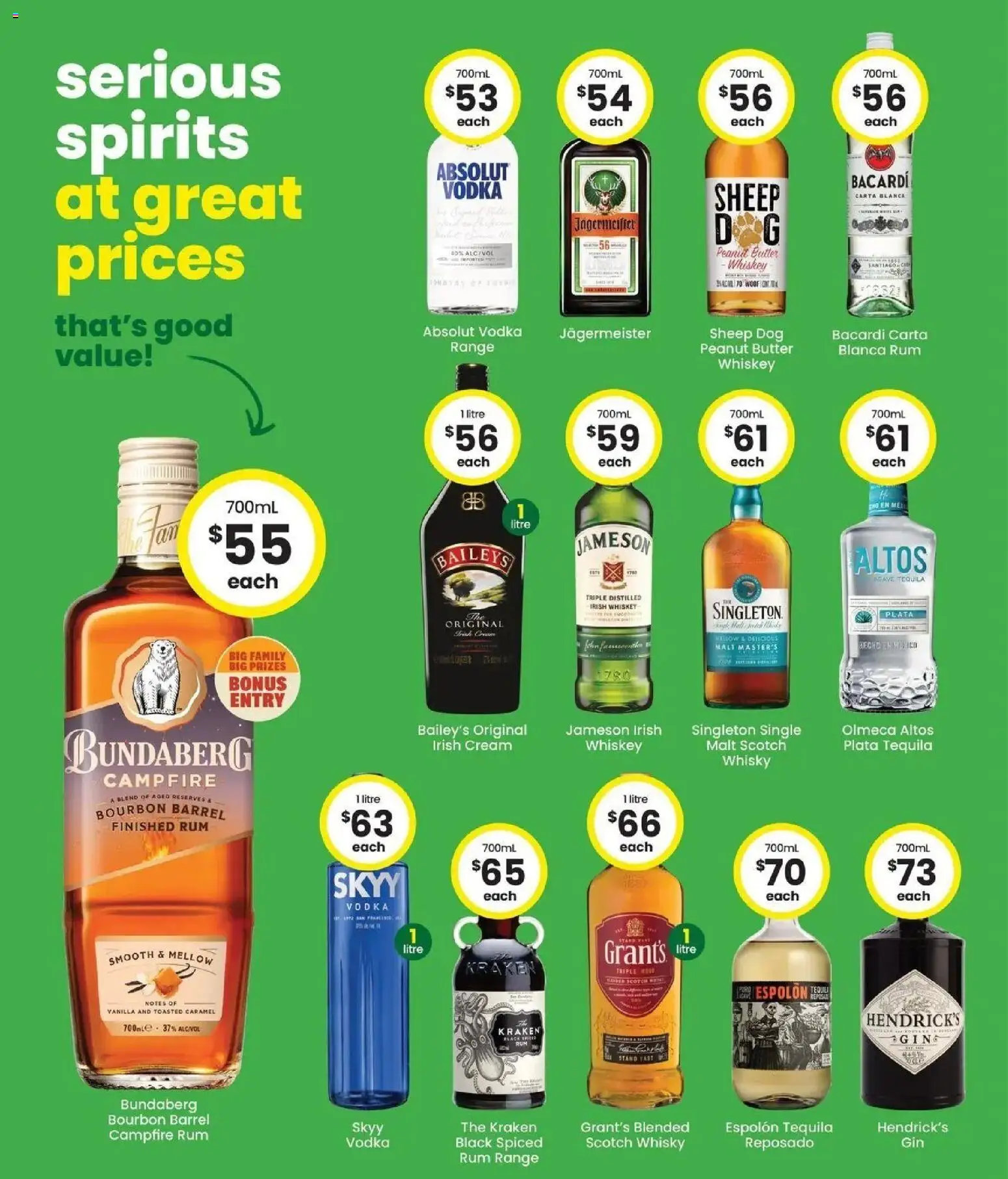 The Bottle-O catalogue - valid from 06/07/2026 | Page: 6 | Products: Butter, Vodka, Rum, Scotch