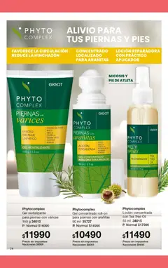 Vista previa Gigot - CAMPAÑA 07 válido desde el 01.04.2026 | Página: 34 | Productos: Loción