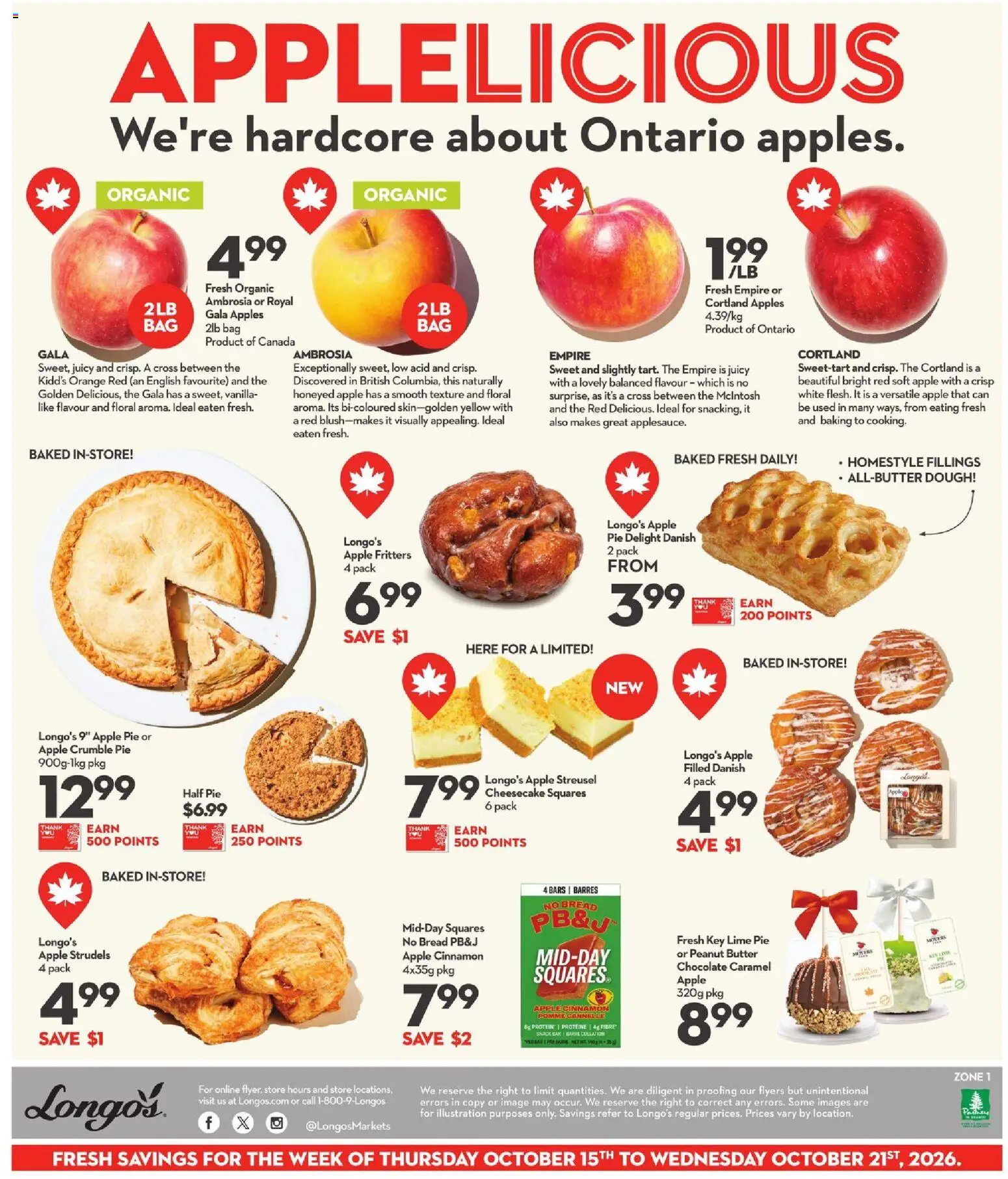 Longo's flyer valid from Oct 15, 2026 | Page: 3