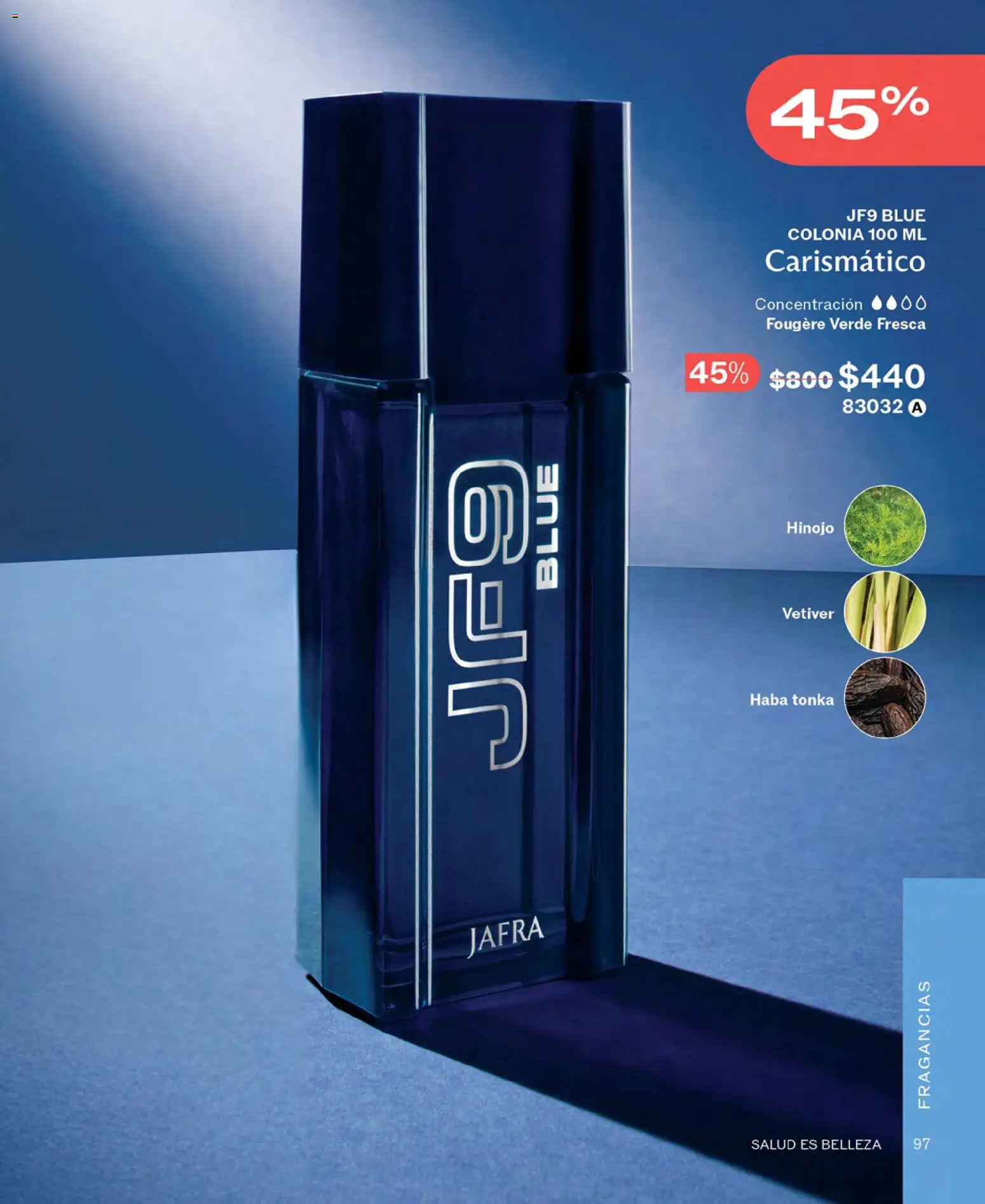 Nuevas ofertas de JAFRA válidas en toda la República Mexicana desde el 01.04.2026. ¡Encuentra las mejores ofertas en JAFRA catálogo! | Página: 97 | Productos: Hinojo