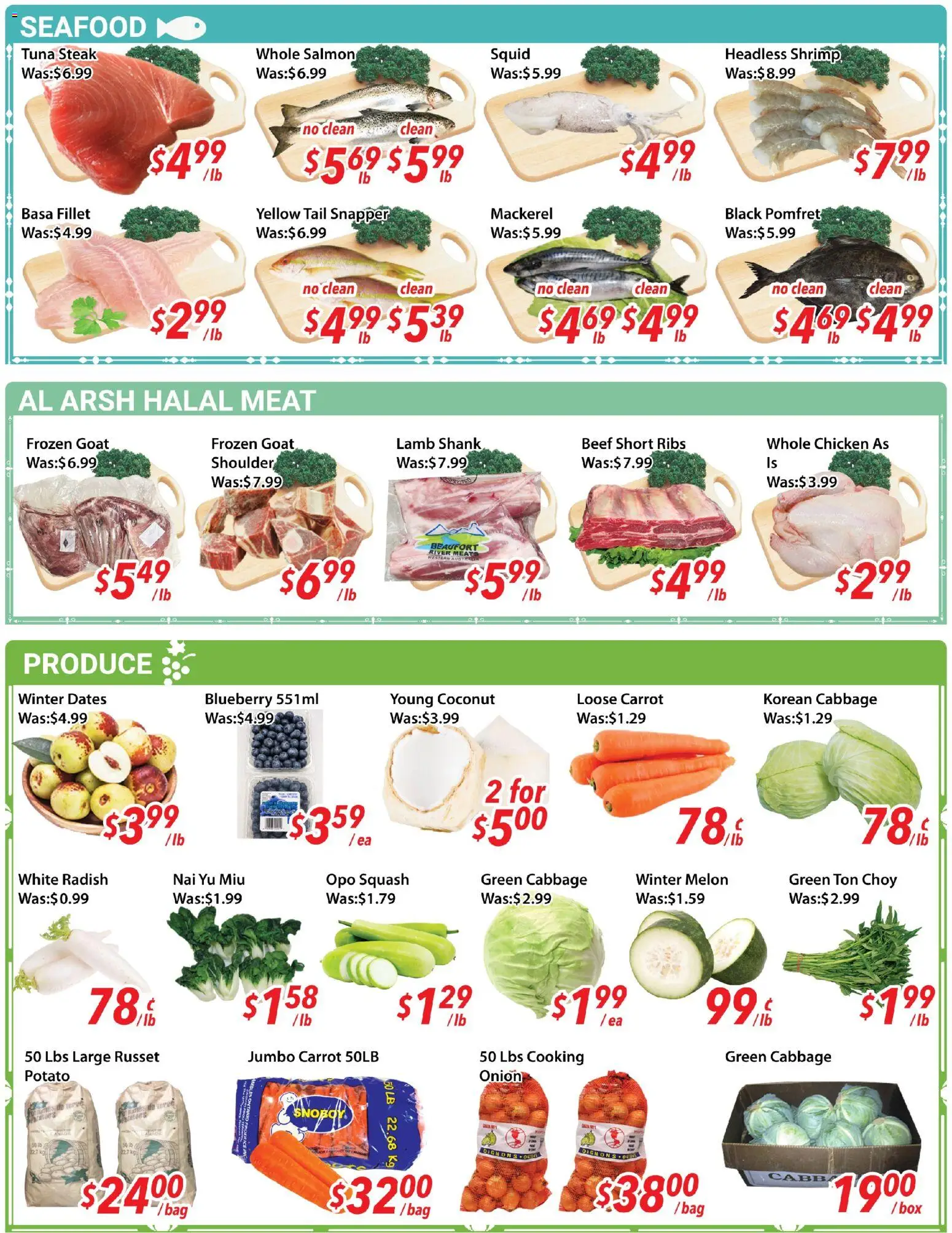 Ample Food Market flyer valid from Jul 24, 2026 | Page: 2 | Products: Beef, Carrot, Bag, Chicken