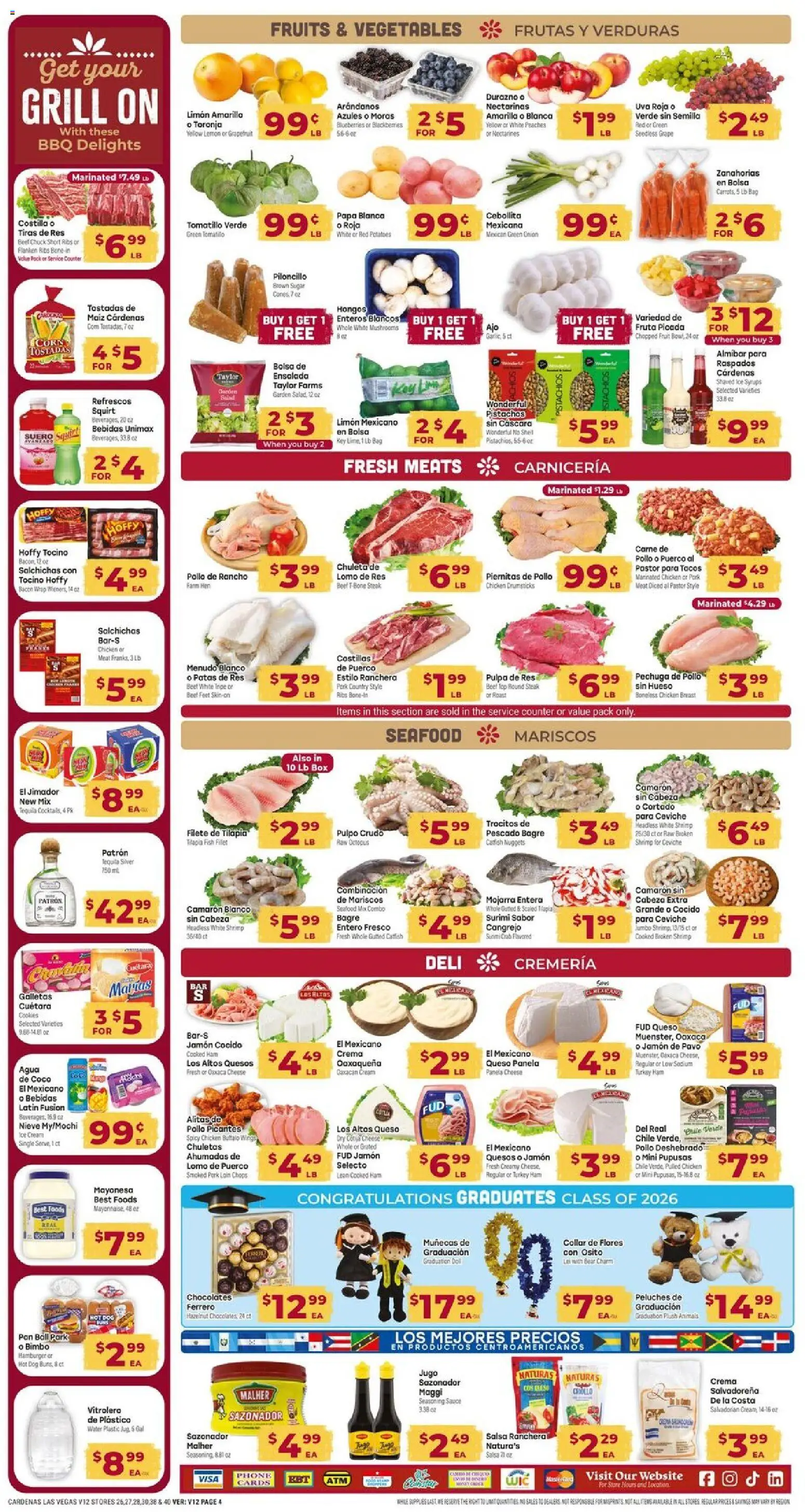 Cardenas Weekly Ad - NV - valid from 27.05.2026 | Page: 4 | Products: Box, Beef, Sauce, Grill