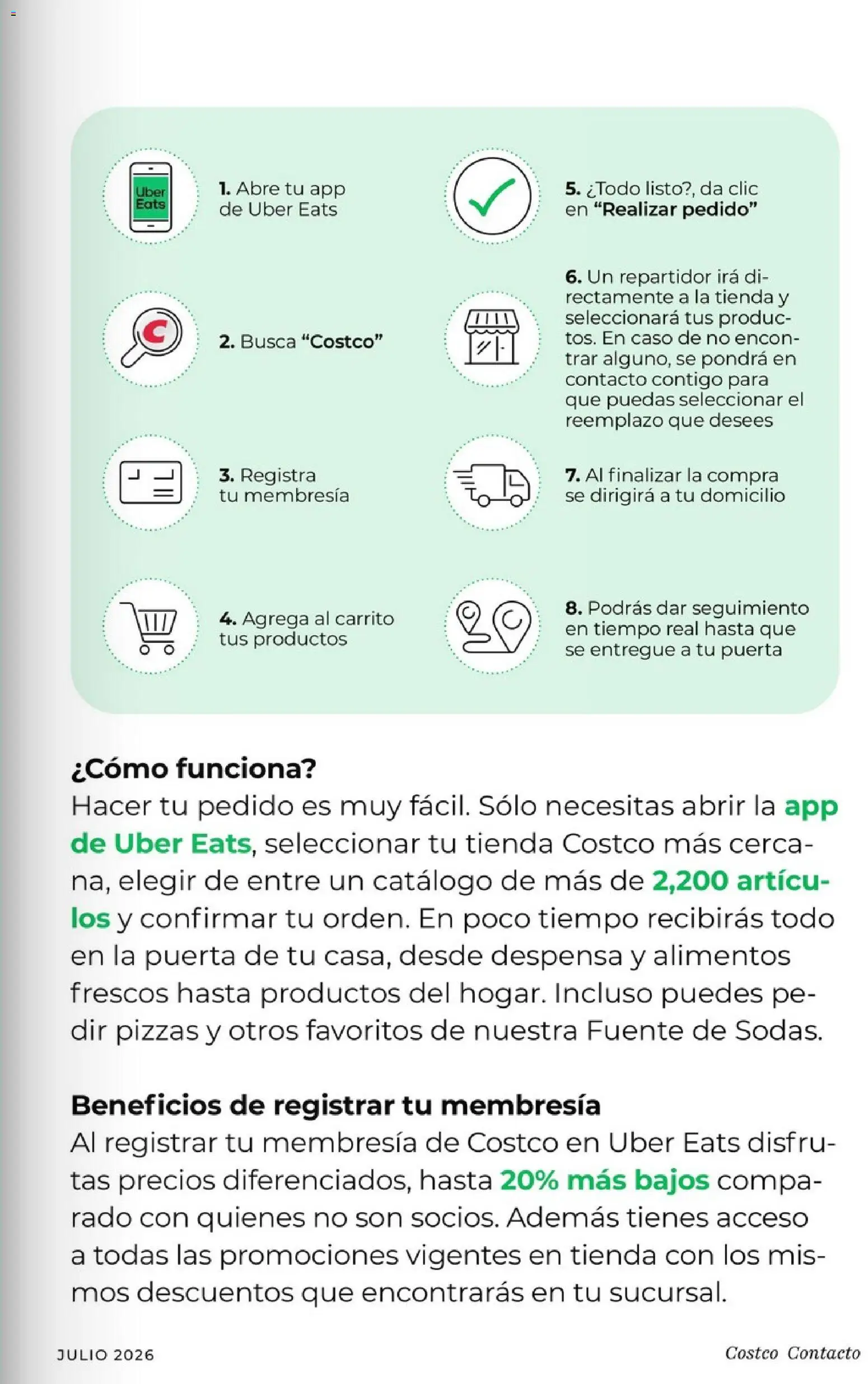 Nuevas ofertas de Costco válidas en toda la República Mexicana desde el 01/07/2026. ¡Encuentra las mejores ofertas en Costco Revista Julio 2026! | Página: 3 | Productos: Fuente, Despensa