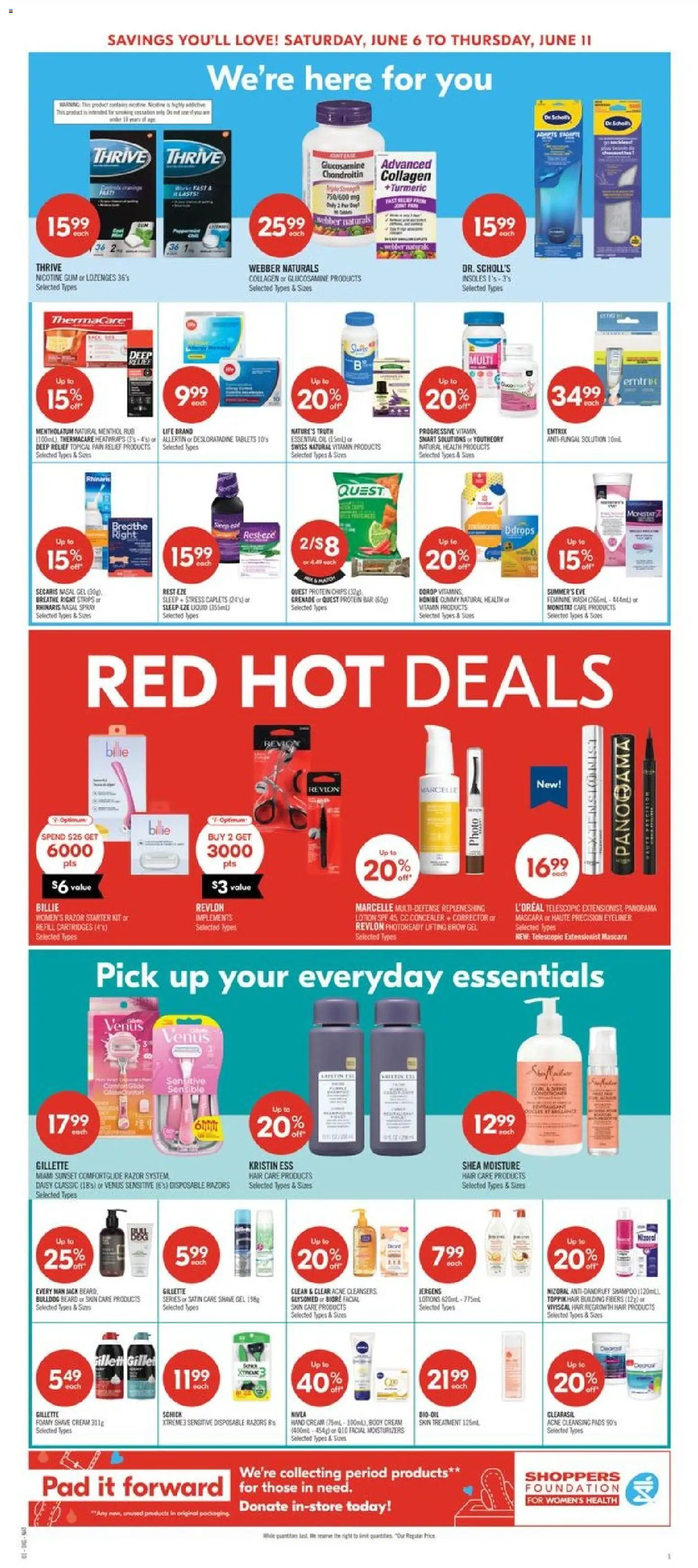 Shoppers flyer valid from 05.06.2026 | Page: 8 | Products: Cream, Concealer, Mascara, Hand cream
