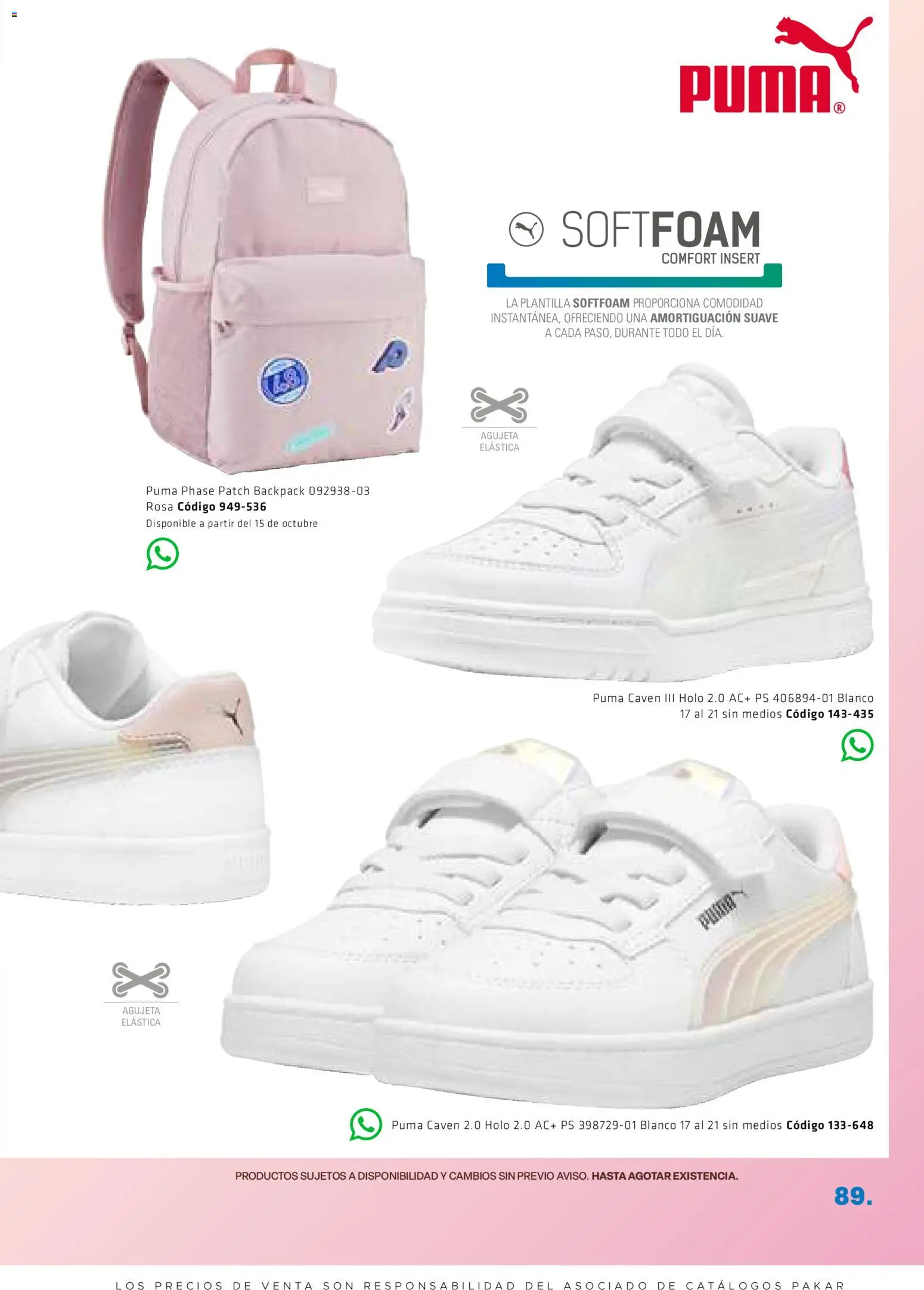 Nuevas ofertas de SC Pakar válidas en toda la República Mexicana desde el 28/08/2026. ¡Encuentra las mejores ofertas en SC Pakar catálogo Premium Kids! | Página: 89