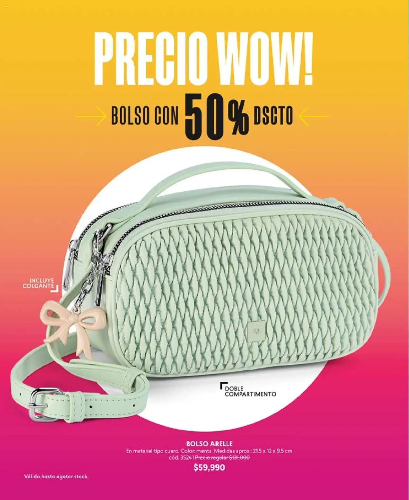 CyZone revista - valida desde el 07/09/2026 | Página: 86 | Productos: Bolso