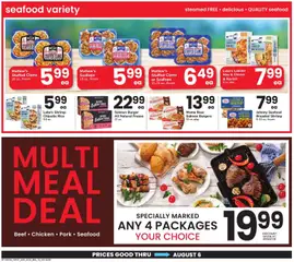 Preview of Acme weekly ads valid from 07/10/2026 | Page: 10 | Products: Cheese, Rice, Seafood