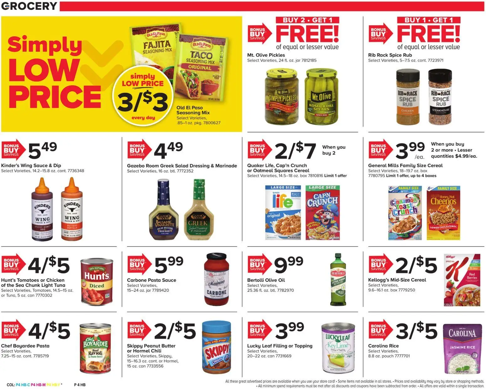 Giant Weekly Ad - valid from 07/03/2026 | Page: 10 | Products: Box, Tomatoes, Rice, Sauce