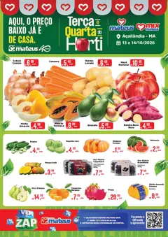 Mateus ofertas Terça e Quarta do Horti - Pré-Visualização do folheto da loja Mateus, válido de 13/10/2026