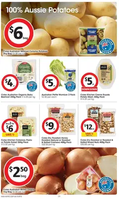 Preview of Coles Australian Organic Baby Beetroot, 250g Pack - valid from 22/07/2026 | Page: 19