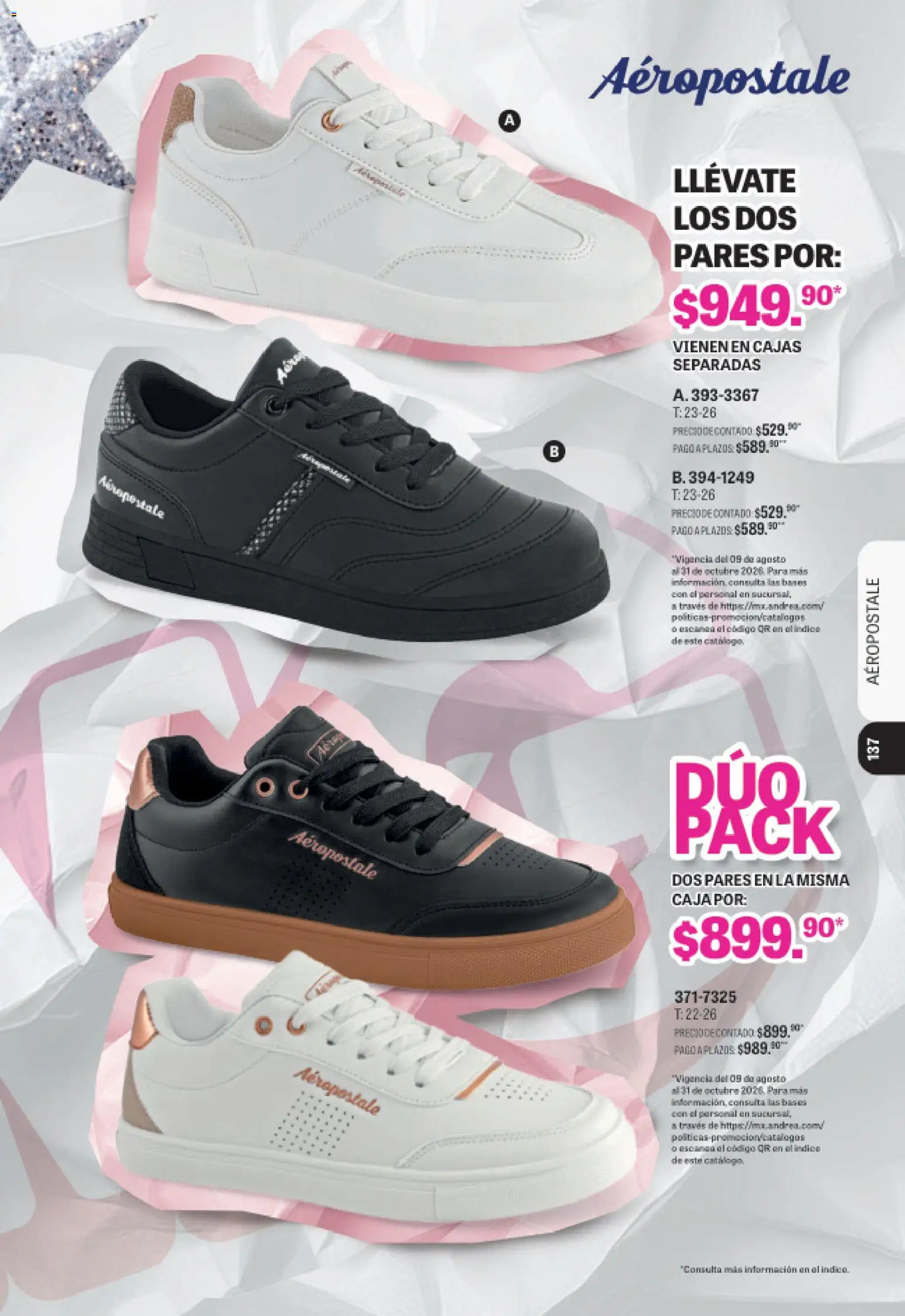 Nuevas ofertas de Andrea válidas en toda la República Mexicana desde el 23/08/2026. ¡Encuentra las mejores ofertas en Andrea catálogo Sport! | Página: 126