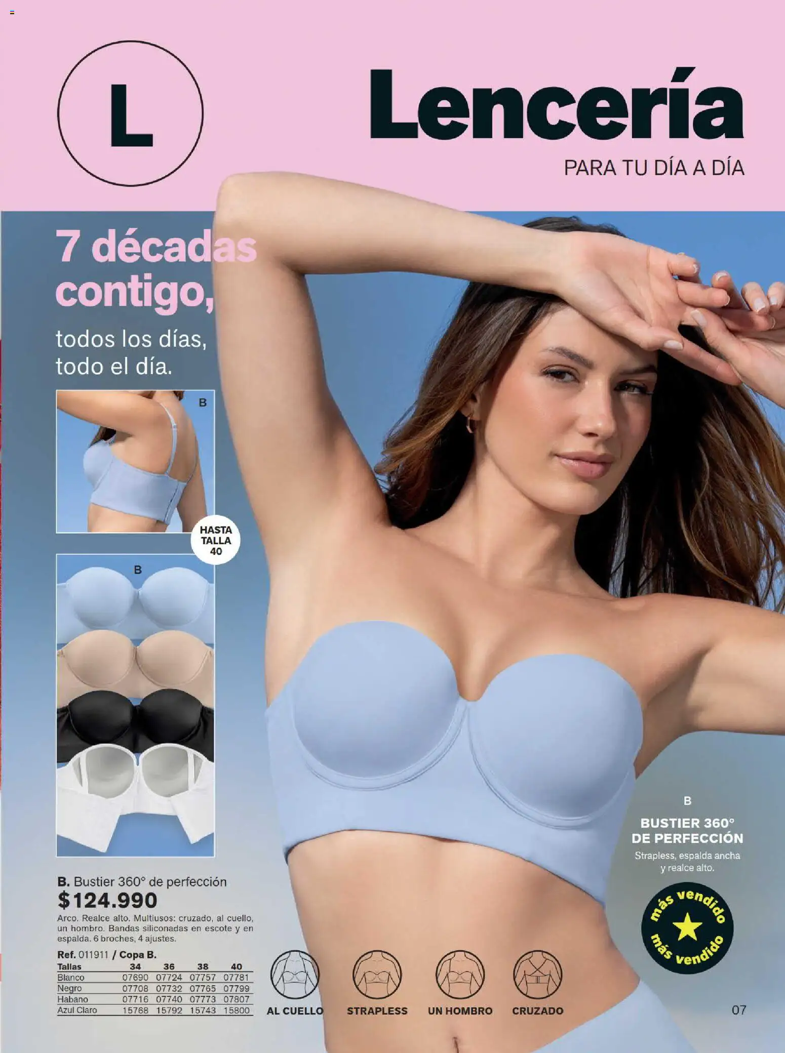 Leonisa revista - valida desde el 15/07/2026 | Página: 7 | Productos: Lenceria, Cuello