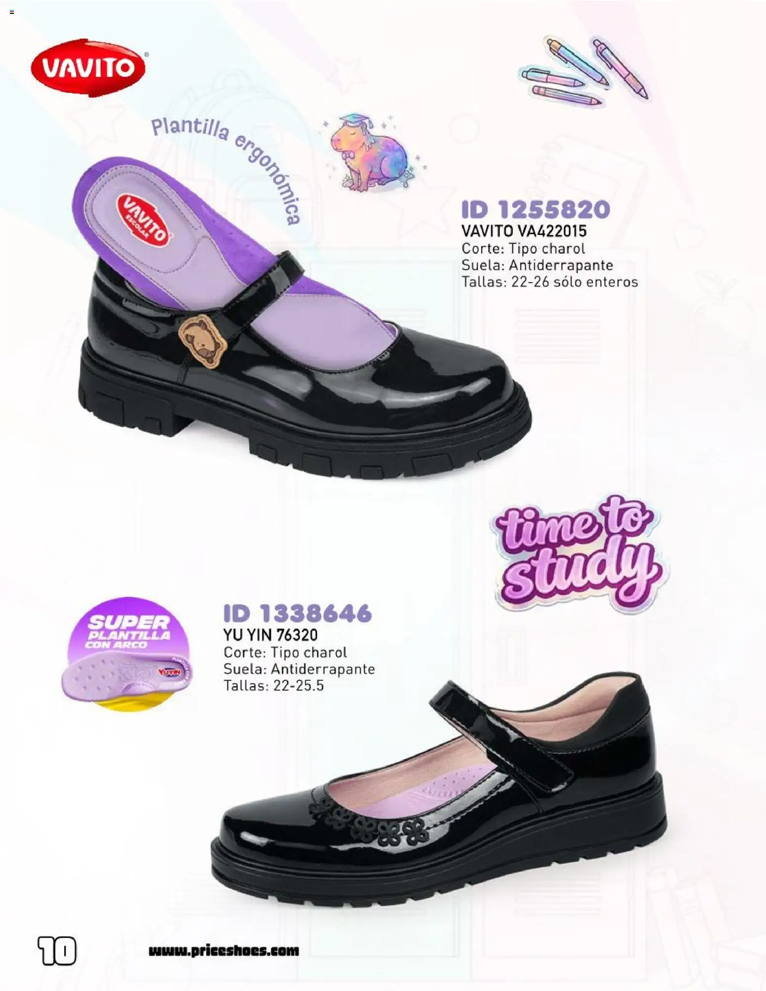 Nuevas ofertas de Price Shoes válidas en toda la República Mexicana desde el 12.06.2026. ¡Encuentra las mejores ofertas en Price Shoes catálogo Escolar! | Página: 10