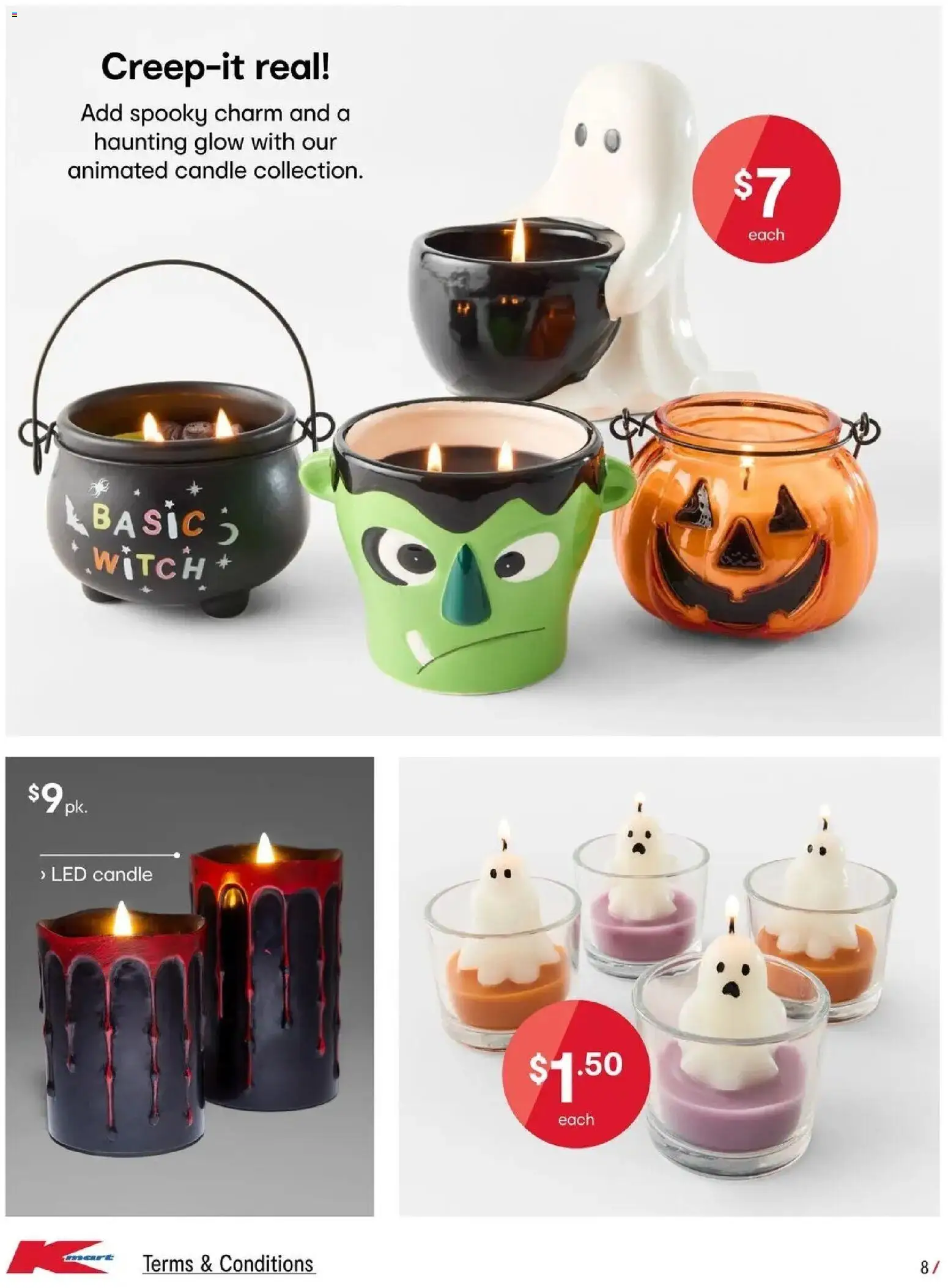 Kmart catalogue - valid from 17/09/2026 | Page: 8 | Products: Candle