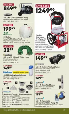 Preview of Princess Auto flyer - 2 Week Sale! from shop Princess Auto valid from Jul 28, 2026 | Page: 78