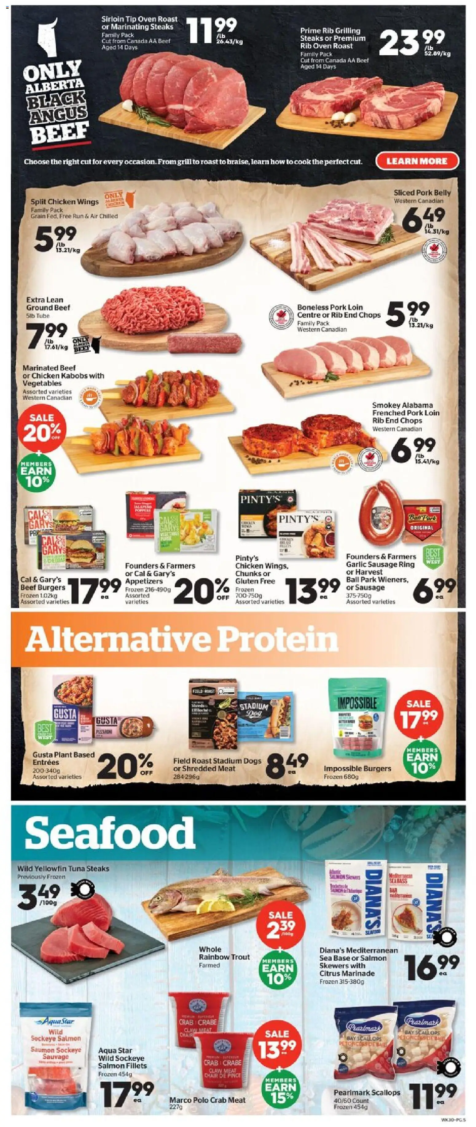 Calgary Co-op flyer valid from 28.05.2026 | Page: 5 | Products: Purse, Oven, Grill, Pork