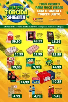 Shibata ofertas Copa Cruzeiro, Itaqua, Mogi César e Poá - Pré-Visualização do folheto da loja Shibata, válido de 23/06/2026