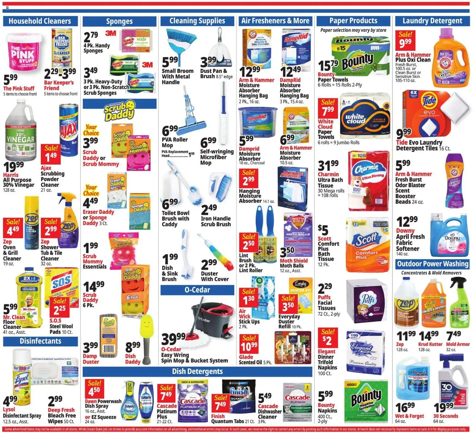 Ocean State Job Lot Weekly Ad - valid from 07/02/2026 | Page: 15 | Products: Pan, Oil, Pads, Oven