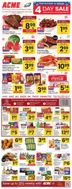 Preview of Acme weekly ads valid from 22.05.2026