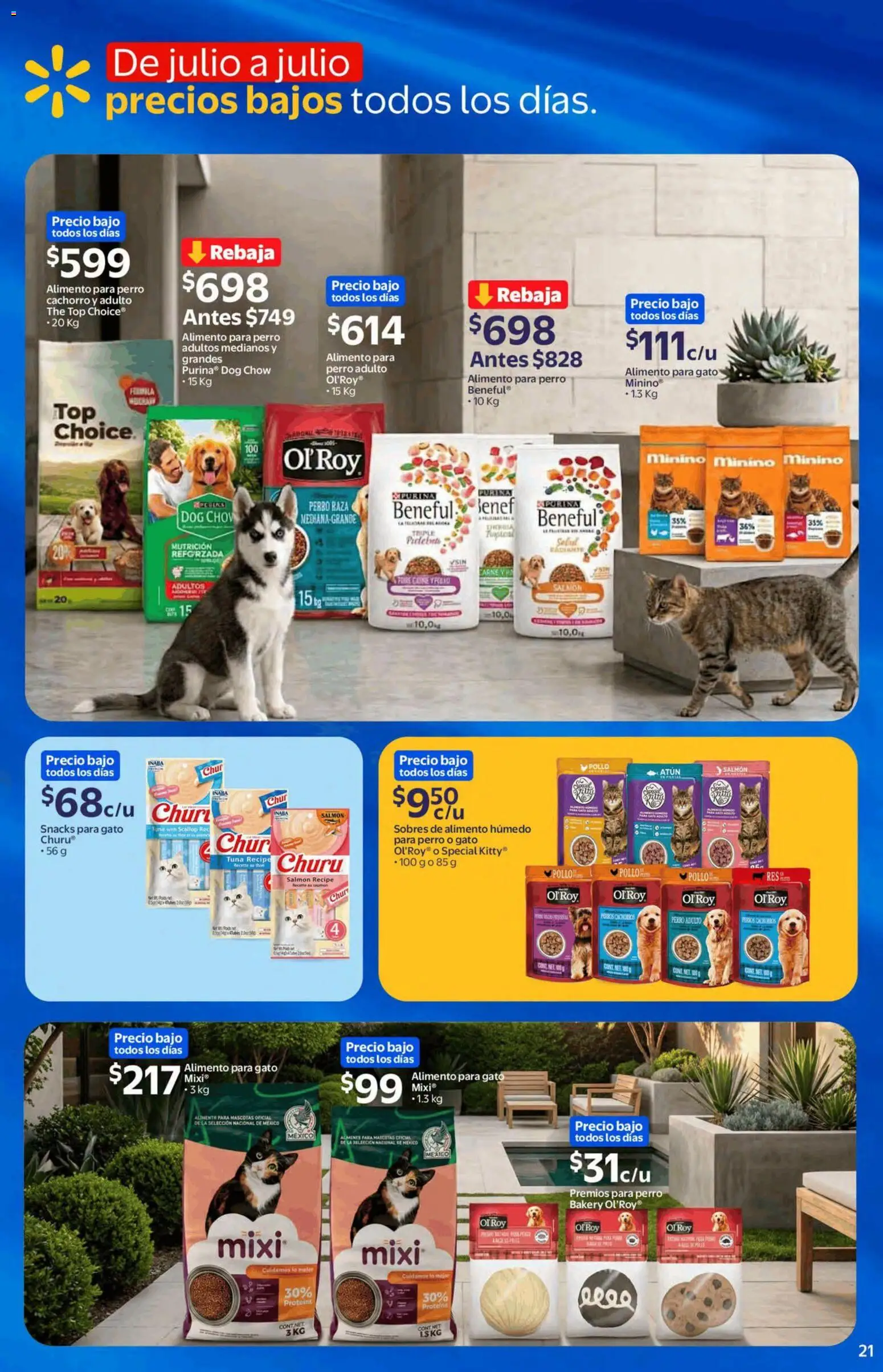 Nuevas ofertas de Walmart Express válidas en toda la República Mexicana desde el 22/07/2026. ¡Encuentra las mejores ofertas en Walmart Express folleto! | Página: 21
