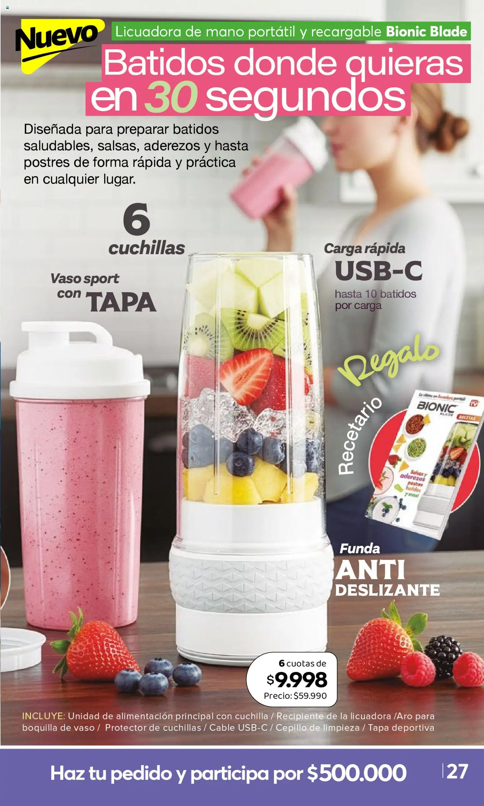 A3D Ofertas  │ válido desde el 10.04.2026 | Página: 27 | Productos: Cable, Licuadora, Cepillo