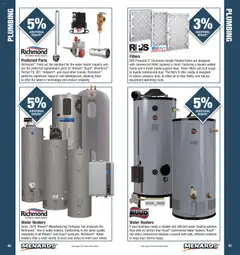 Preview of Menards weekly ads valid from 01/01/2026 | Page: 31 | Products: Water, Water Heater