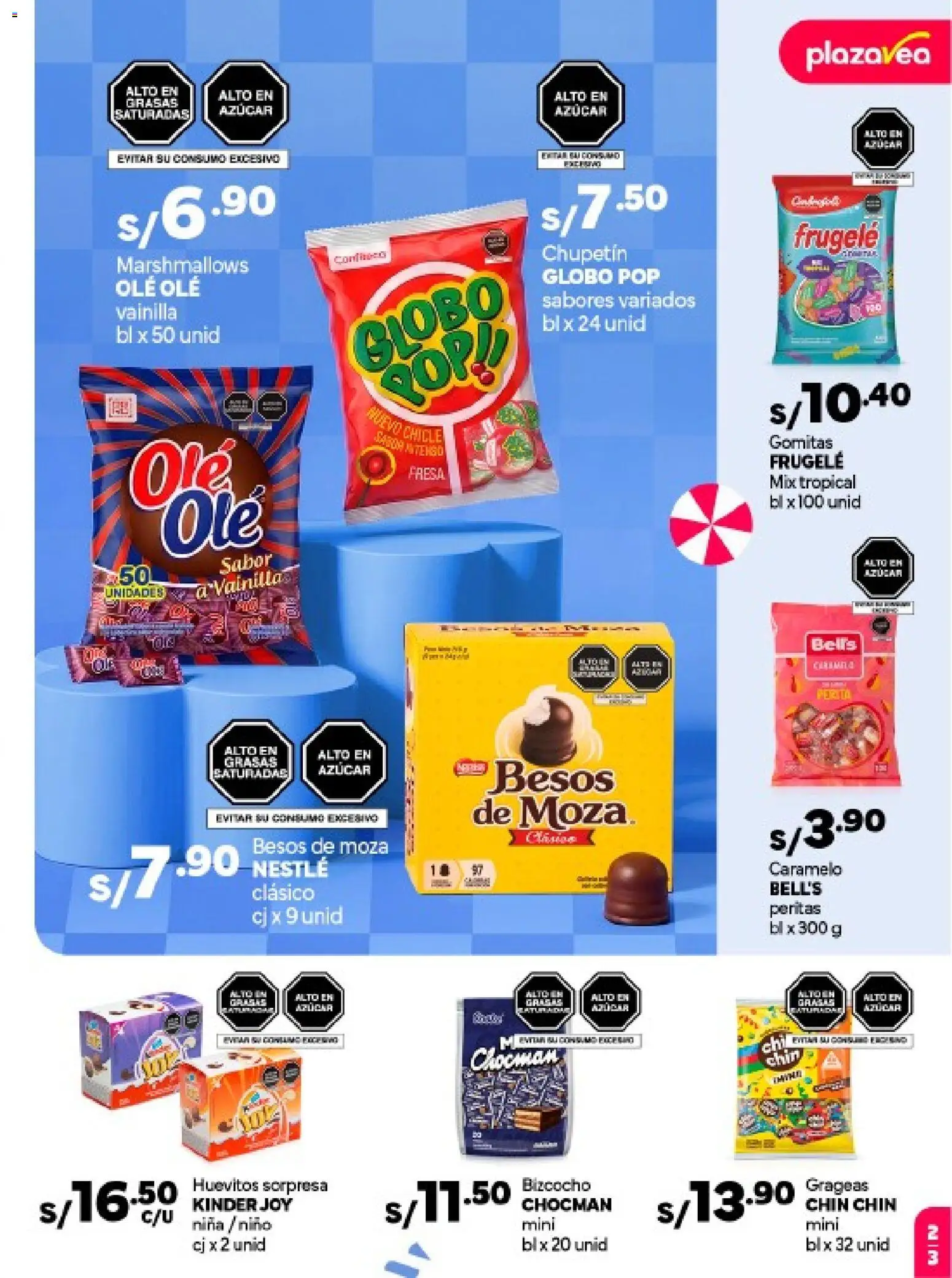Catálogo Plaza Vea válido desde 06/08/2026 | Página: 3 | Productos: Vainilla, Azúcar