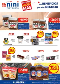 Vista previa NINI Mayorista ofertas válido desde el 27.04.2026 | Página: 28 | Productos: Azucar, Durazno, Leche, Cacao