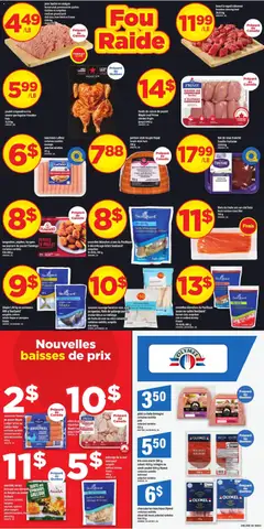 Preview of Maxi weekly flyer / circulaire from shop Maxi valid from Jul 2, 2026 | Page: 4 | Products: Beef, Salami, Ham, Chicken