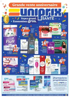 Preview of Uniprix - Uniprix Sante from shop Uniprix valid from Sep 24, 2026