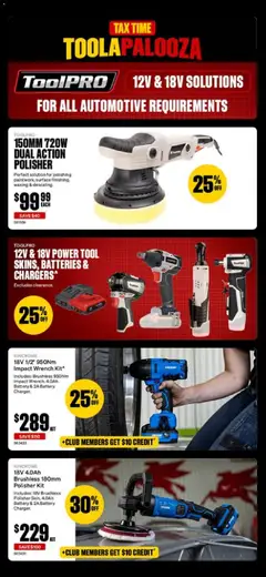 Preview of Supercheap Auto catalogue - valid from 10.06.2026 | Page: 39 | Products: Battery, Charger, Batteries