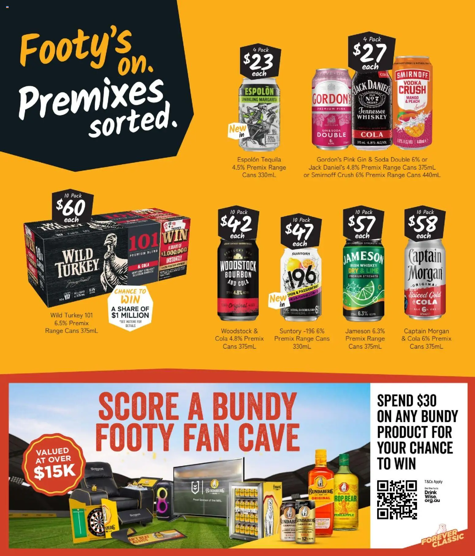 Cellarbrations catalogue - valid from 21/09/2026 | Page: 4 | Products: Tequila, Vodka, Jack Daniel’s, Jameson