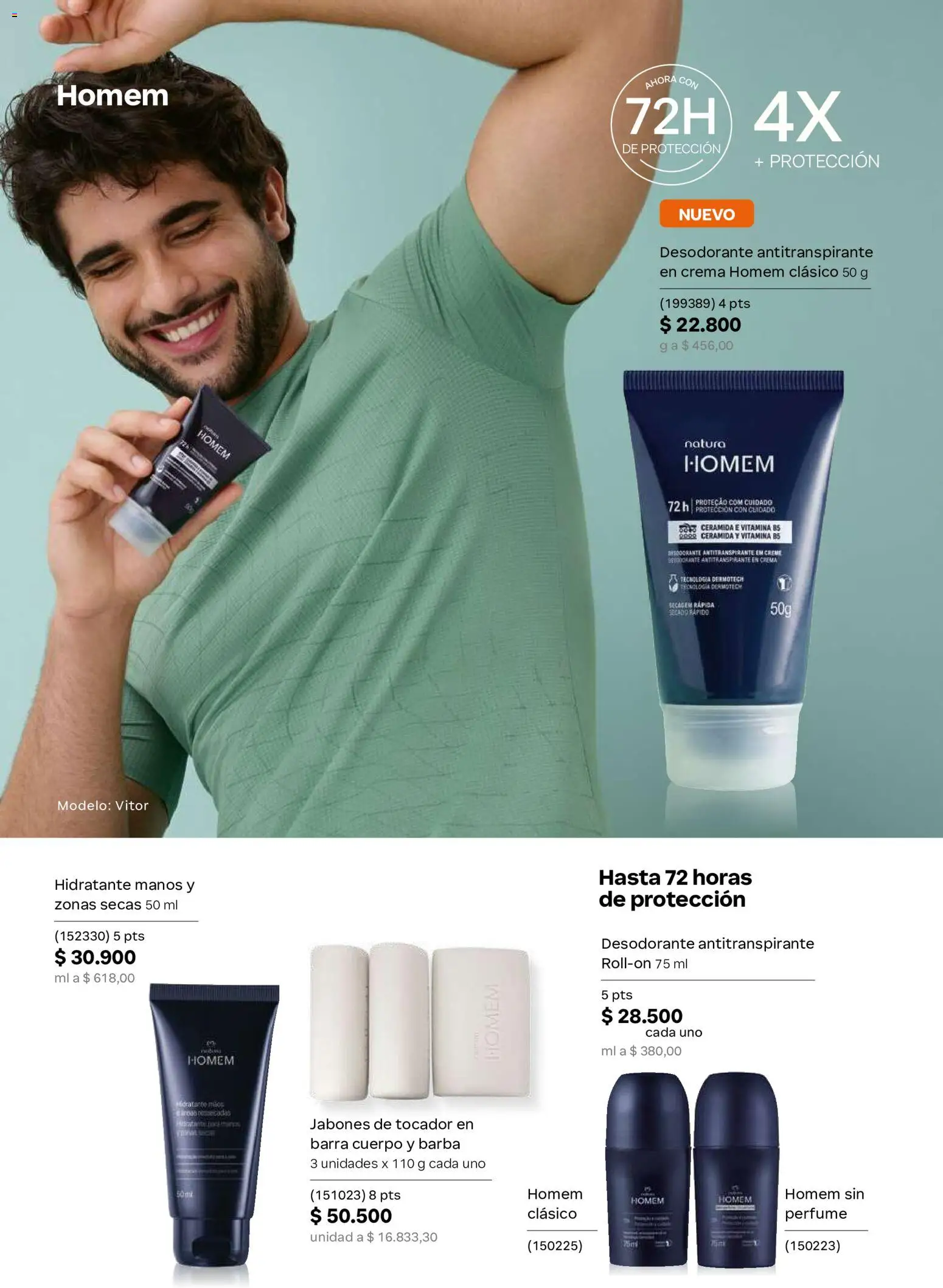 Natura revista - valida desde el 23/09/2026 | Página: 84 | Productos: Crema, Perfume, Desodorante, Antitranspirante