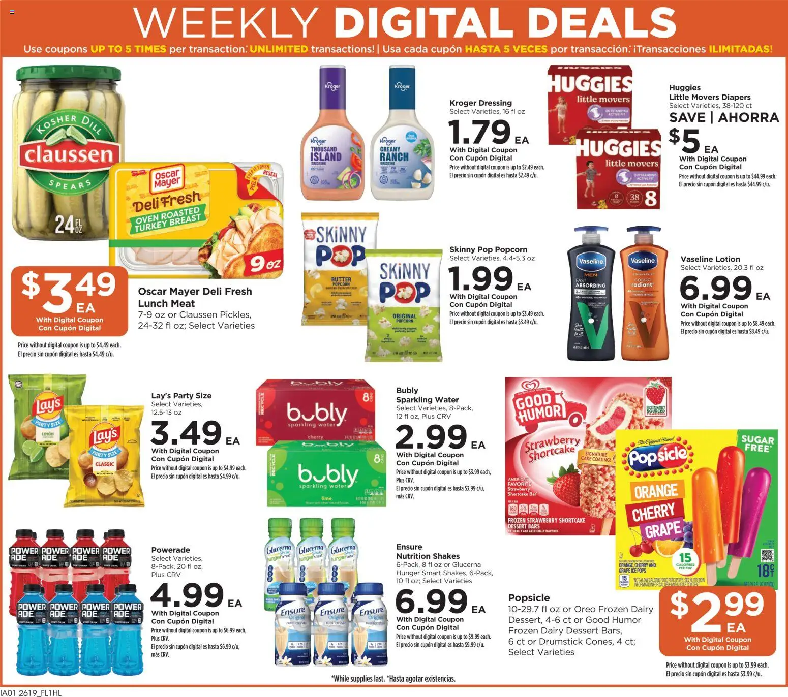 Food 4 Less Weekly Ad - valid from 10.06.2026 | Page: 2 | Products: Water, Sugar, Lime, Dill
