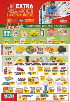 Extra ofertas de Mercado Terça e Quinta - Pré-Visualização do folheto da loja Extra, válido de 27/10/2026