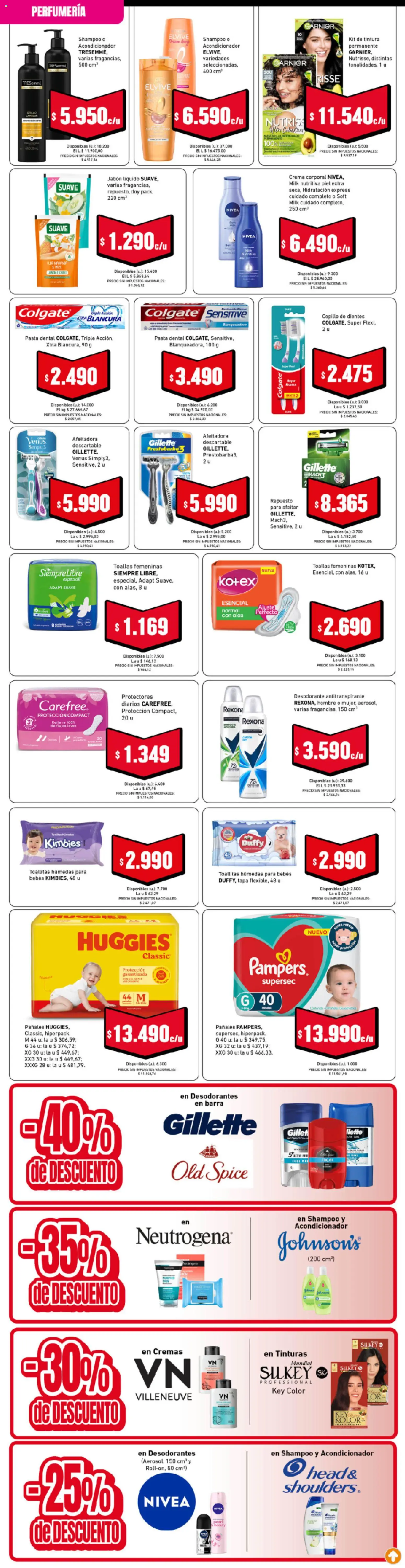 Cooperativa Obrera - Folleto │ válido desde el 13/08/2026 | Página: 6 | Productos: Toallas, Antitranspirante, Pasta dental, Cepillo de dientes