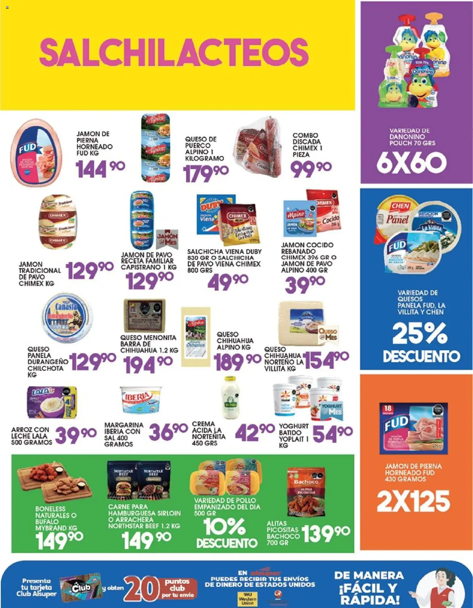 Nuevas ofertas de Alsuper válidas en toda la República Mexicana desde el 02.06.2026. ¡Encuentra las mejores ofertas en Alsuper folleto Saltillo! | Página: 3